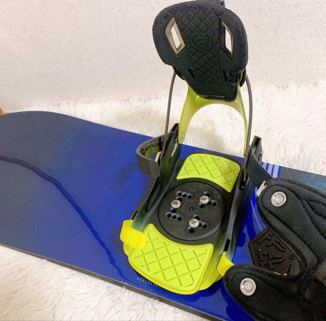 BURTON スノーボード 青 バインディング付き