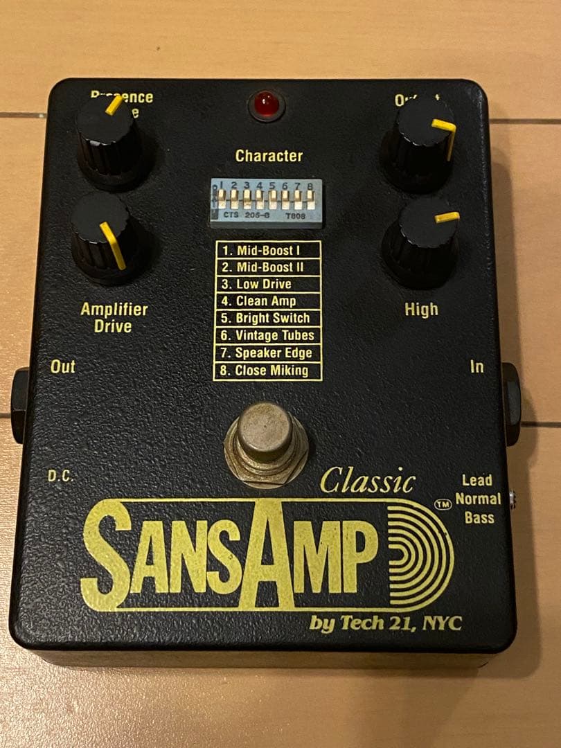 Tech 21 SansAmp Classic （ジャンク品扱い）