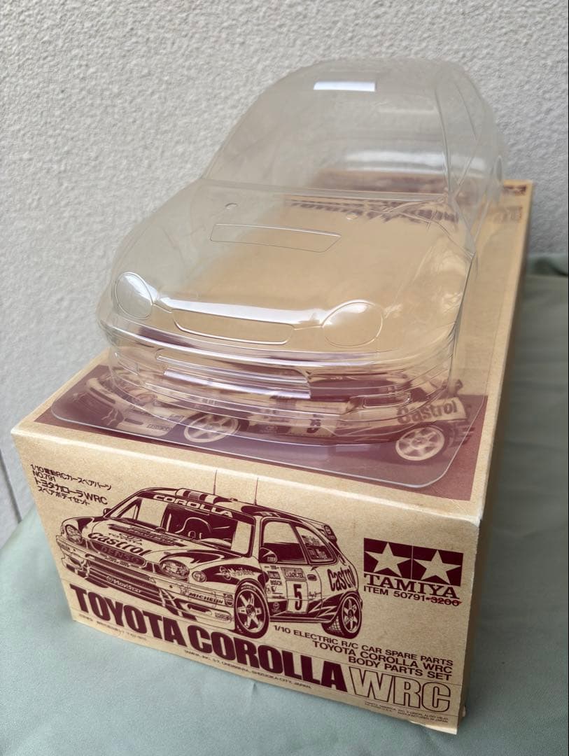 TAMIYA カローラWRC ボディ　未使用品