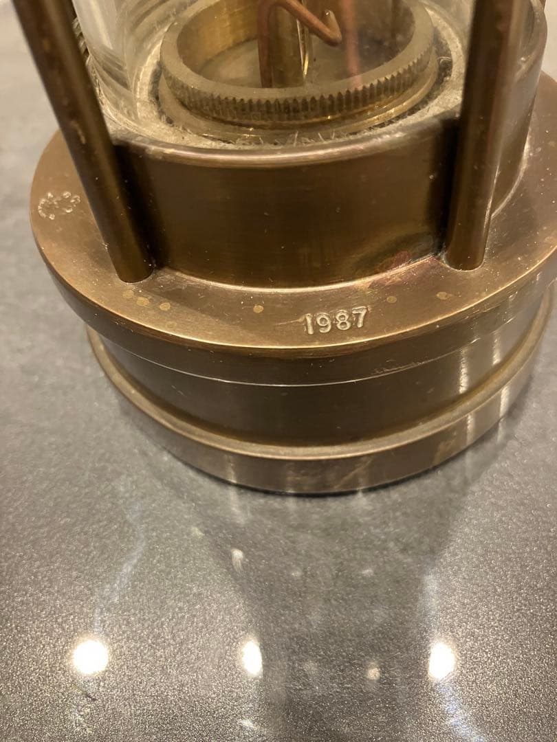 1987年刻印　E Thomas & Williams ランタン