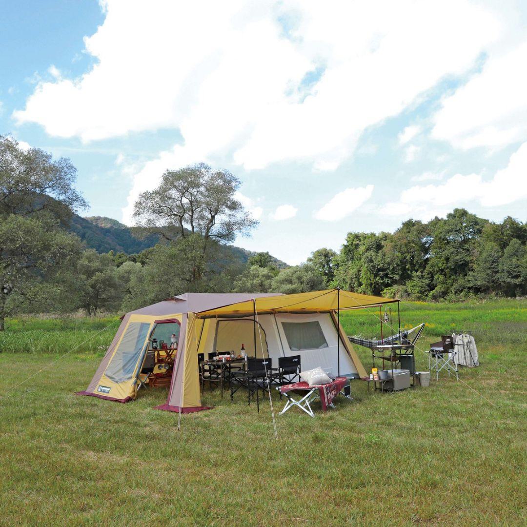 ビバレー スクリーンツールームロッジ540UV テント キャンプ BBQ タープ