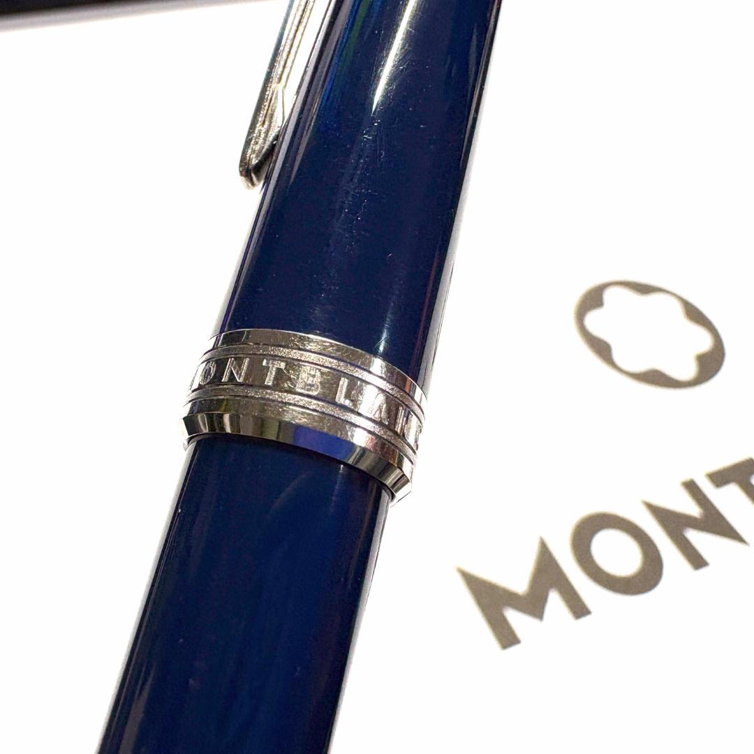233.モンブラン　PIX　RB　ネイビー/Pt　MB114809　美品　希少品