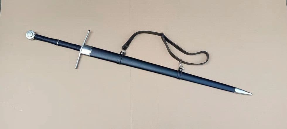 マンガン鋼西洋剣 古兵器 武具　刀装具　日本刀　模造刀 居合刀 長尺