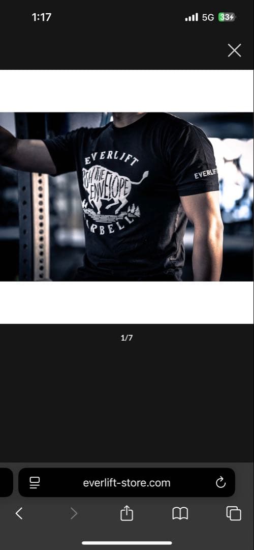 A7　バーグリップTシャツ　Mサイズ