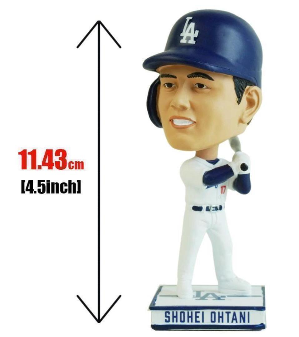 大谷翔平 限定レア ミニ ボブルヘッド ドジャース ボール付き