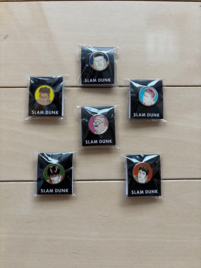 【新品未使用】スラムダンク ピンバッジ 11個セット
