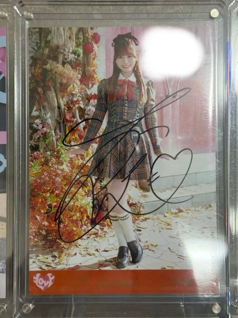 大場花菜直筆サイン入り4枚セットイラコメ多数あり(購入してくれる前コメント）