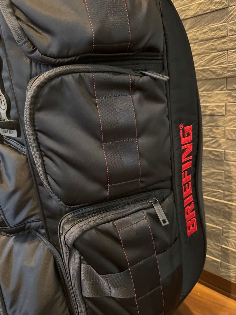 BRIEFINGキャディバッグ CR-6 #2 ☆ヘッドカバーセット☆