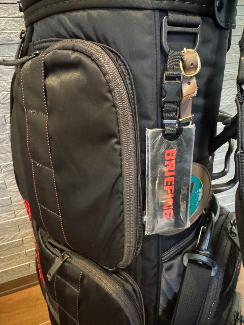 BRIEFINGキャディバッグ CR-6 #2 ☆ヘッドカバーセット☆