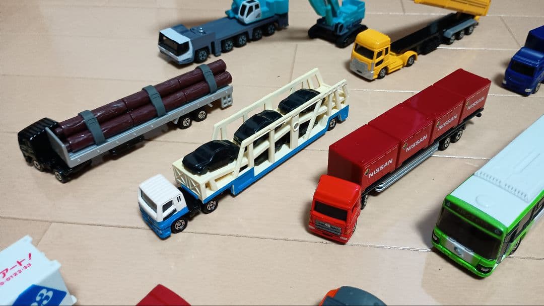 トミカ　ロングトミカ　働く車　22台　まとめ売り