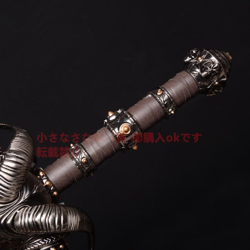 古兵器 武具　刀装具 模造刀 霜の哀しみ 「魔獣争覇」Cos ロールプレイング