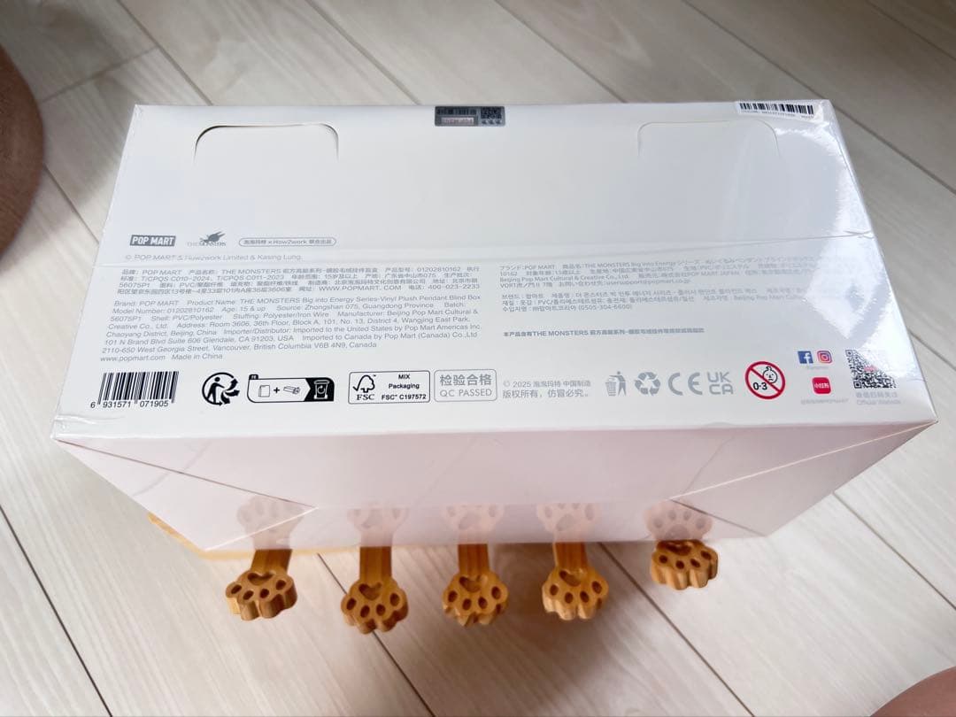 ［正規品］Labubu ぬいぐるみ1アソートボックス＝6ピース入り