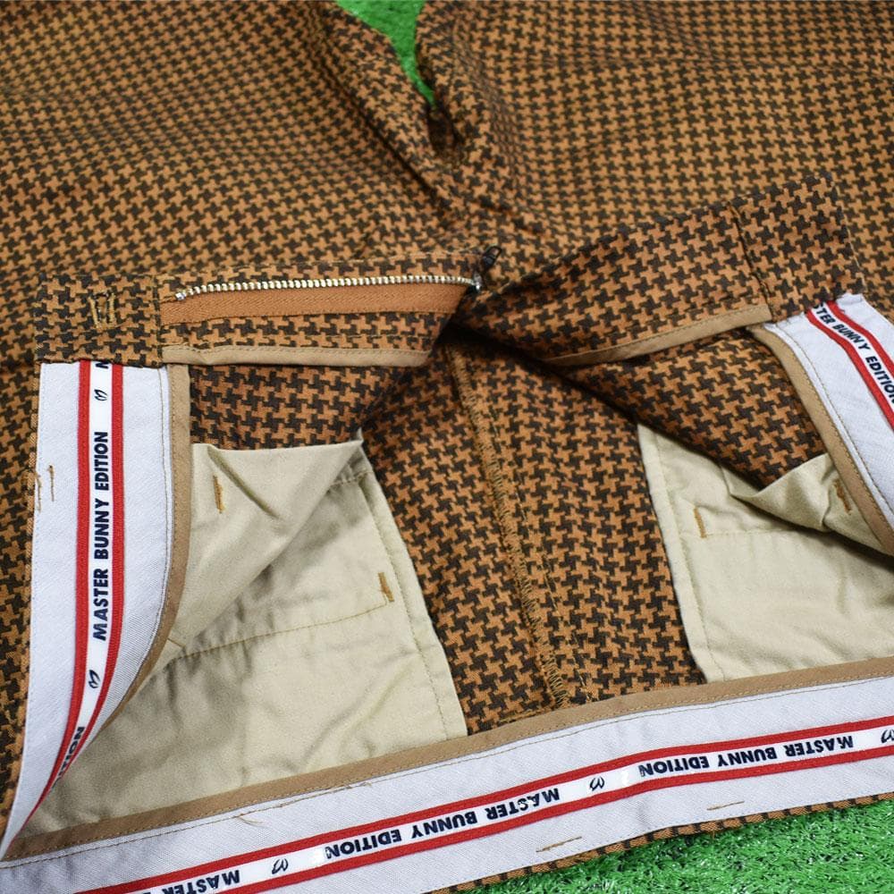 マスターバニーエディション ゴルフパンツ【千鳥格子/6】中古！