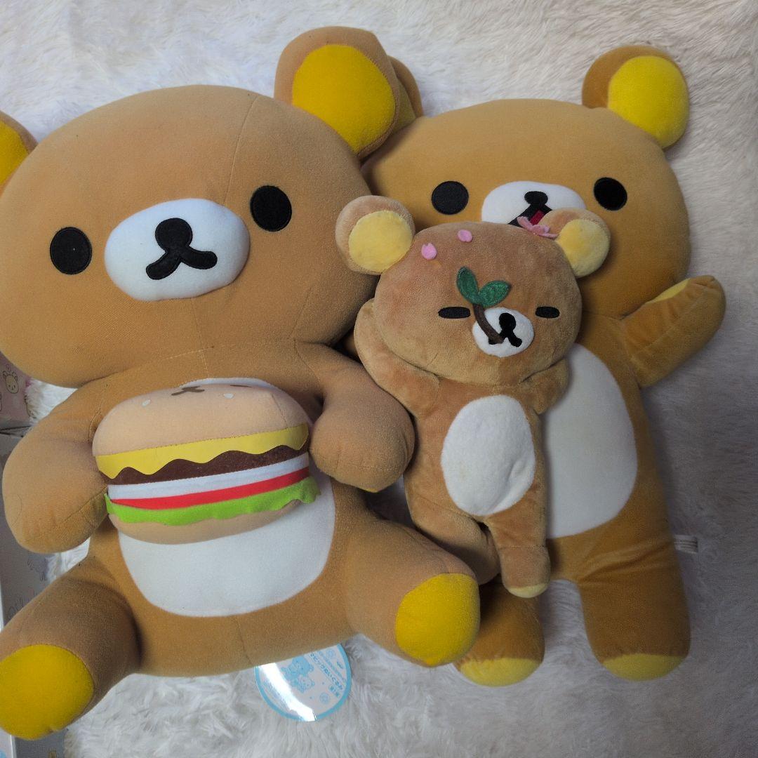 リラックマ セット　ぬいぐるみと飲料ボトルセット