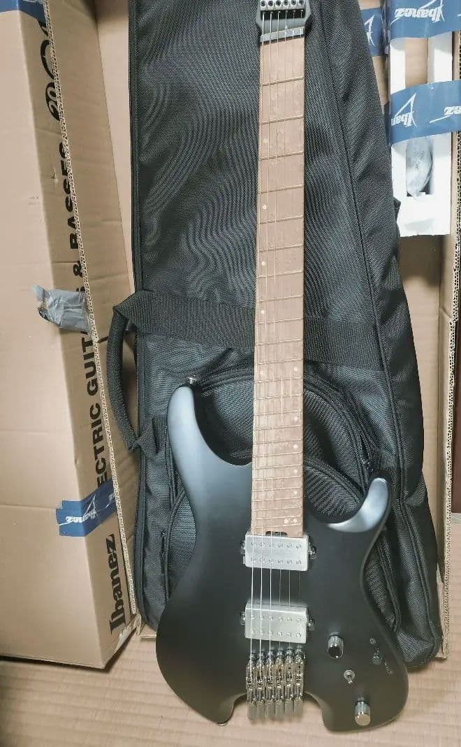 Ibanez QX52-BKF ヘッドレスギター バーズアイ