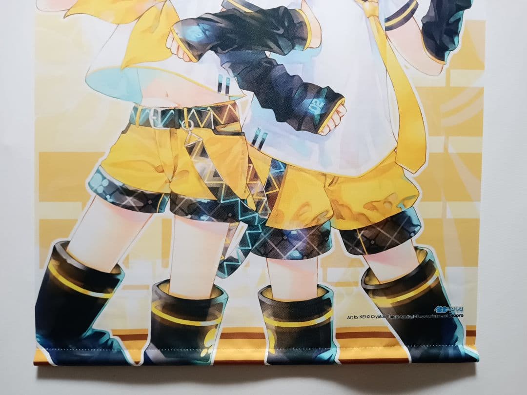 鏡音リン レン タペストリー 初音ミク クロニクル KEI