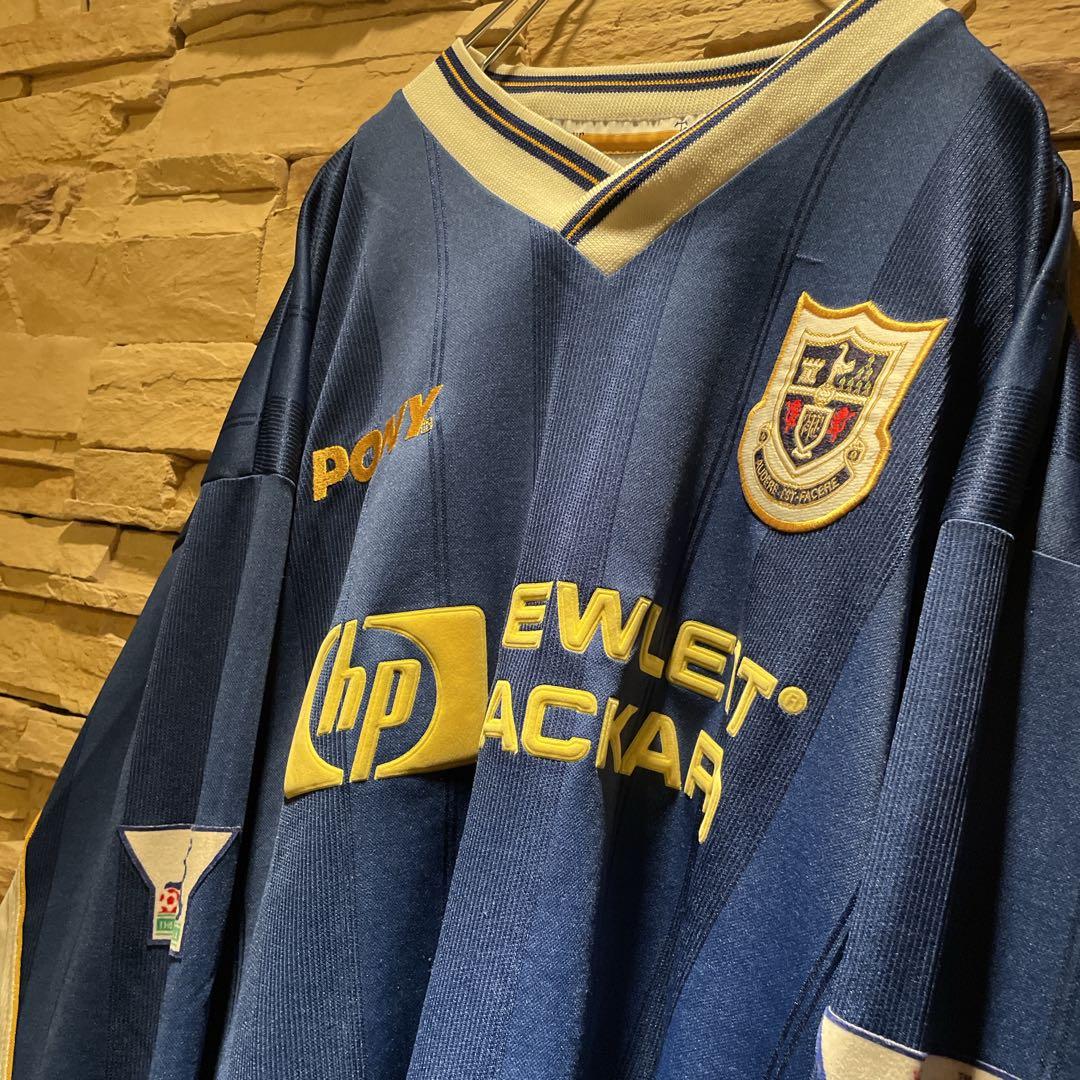 【当時物】pony×トッテナム/97-98/スパーズ/長袖ユニ/プレミアパッチ付