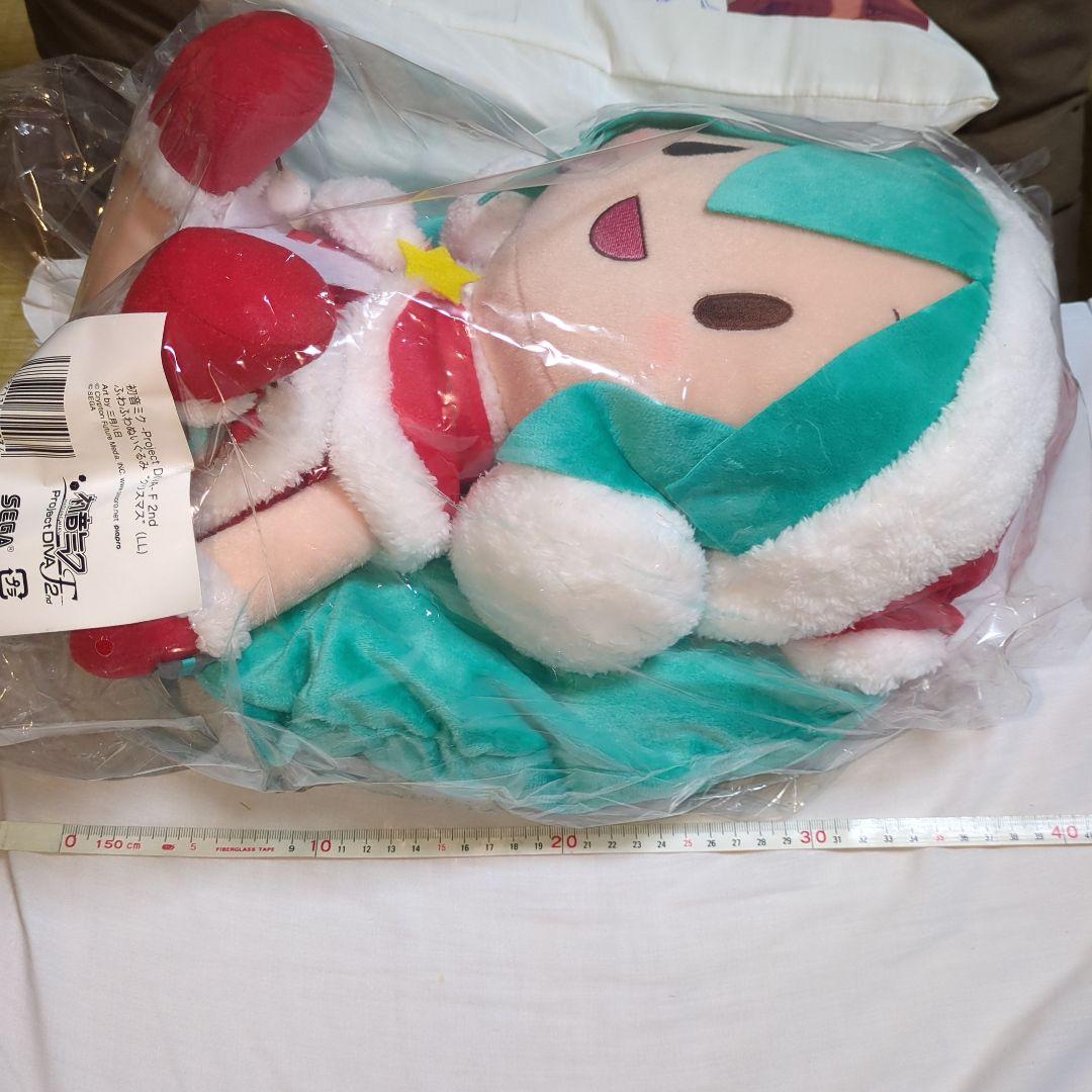 【未開封品】初音ミク ProjectDIVA ふわふわぬいぐるみ クリスマスLL