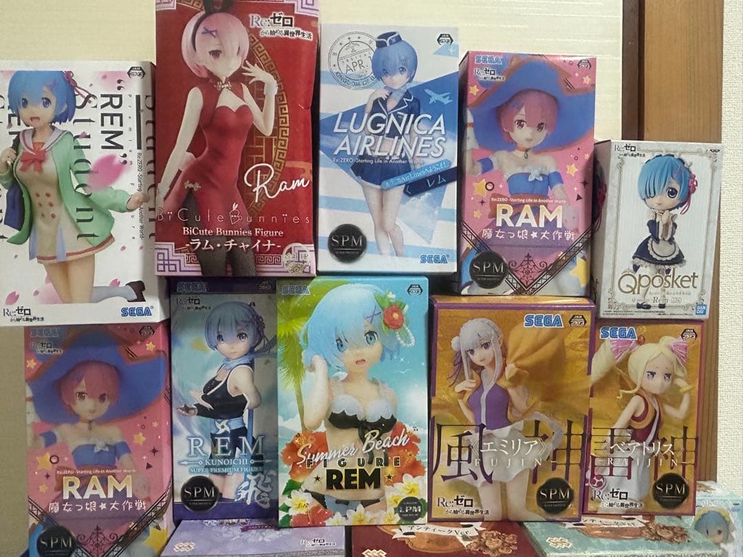 リゼロ　フィギュア22点セット売り