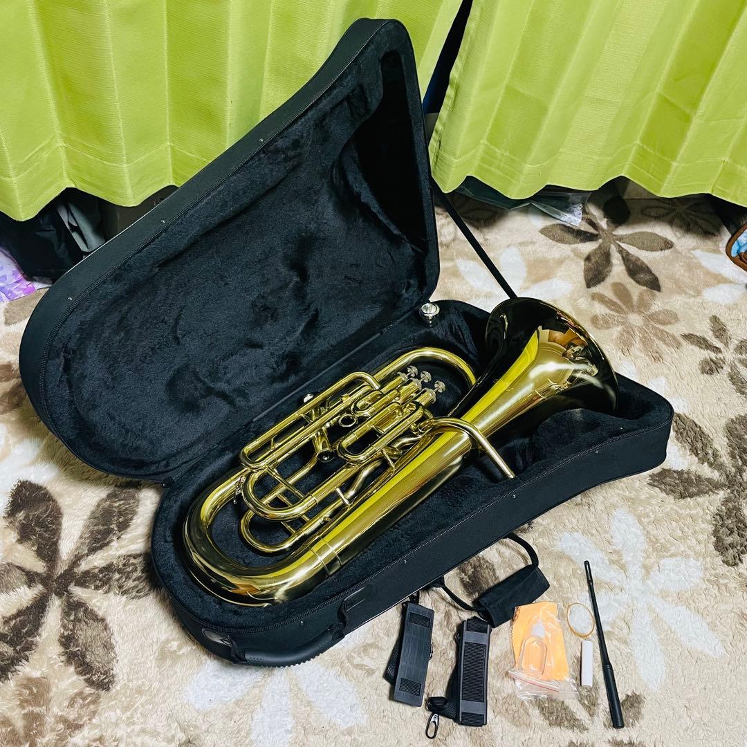 Soleil ユーフォニアム 4ピストン 3+1 ハードケース付 動作良好