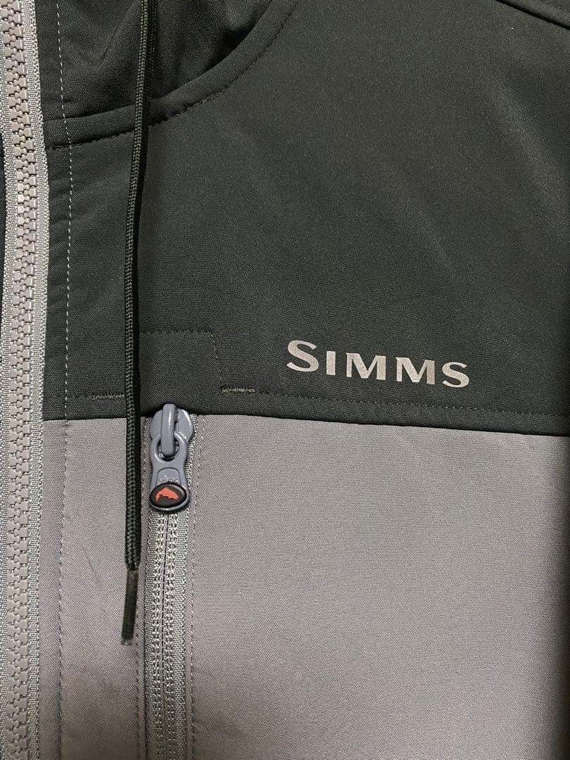 SIMMS シムス　ローグフリースフーディ　フード付きソフトシェルパーカー　企業