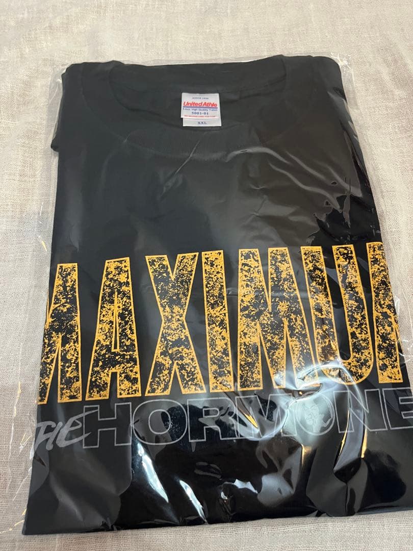 マキシマム ザ ホルモン 生還者Tシャツ　メンカタコテリズン　福岡　XXLサイズ