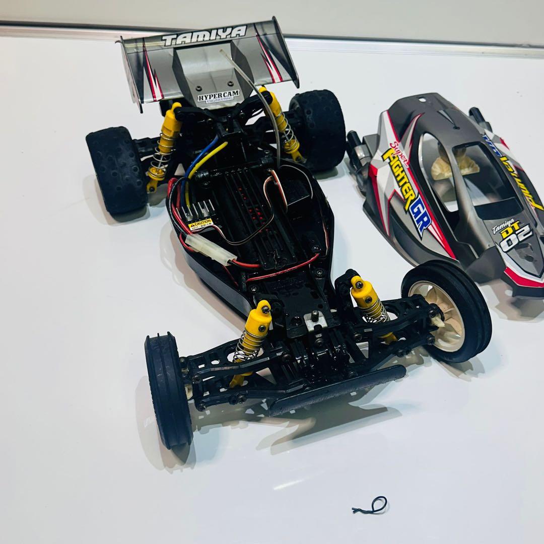ガ*ム様 TAMIYA 電動RCカー XB スーパーファイターGR DT02シャ
