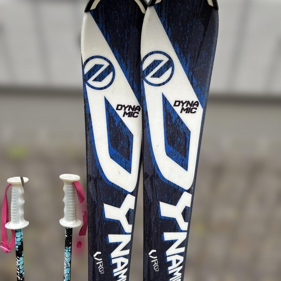 DYNAMIC スキー板　ストックおまけ