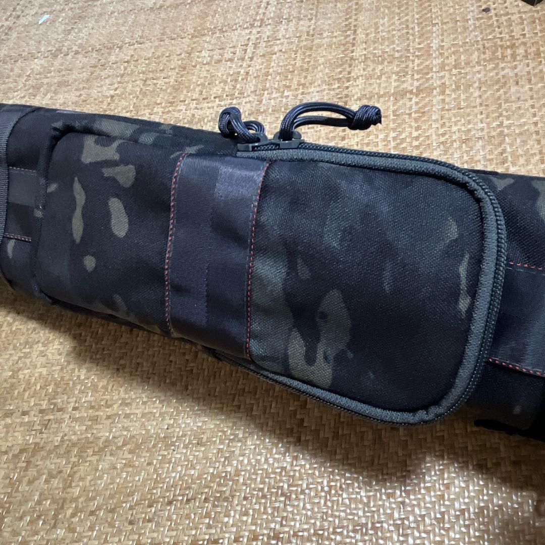 BRIEFING SELF STAND CARRY／MULTICAM BLACK