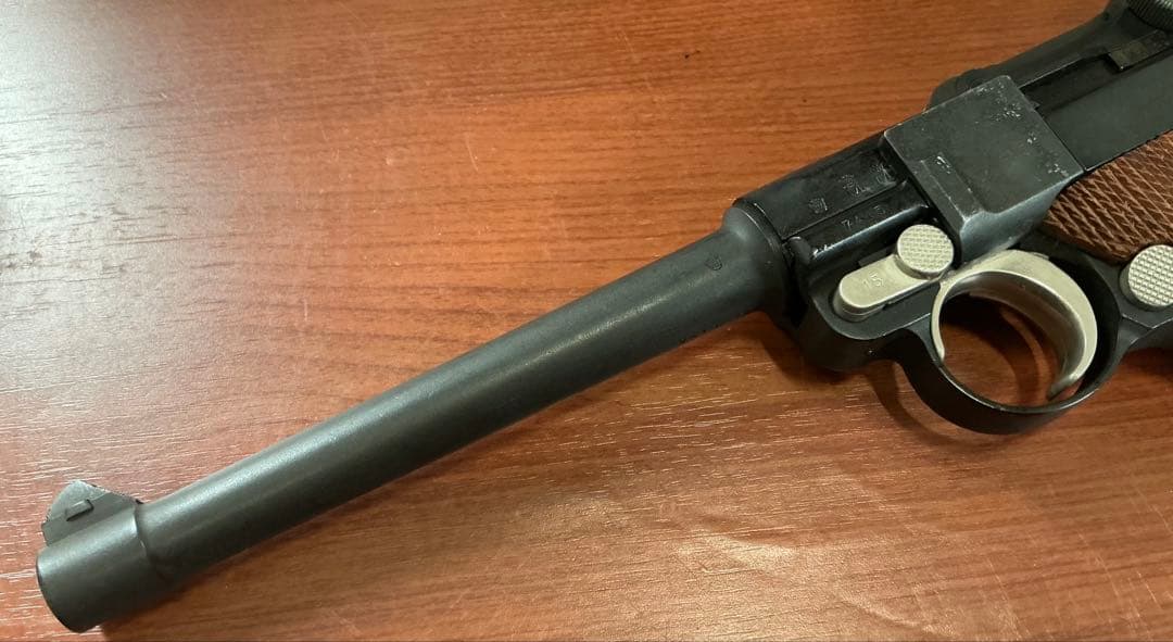 タナカ製 ルガー P08 LUGER 8インチ ガスガン