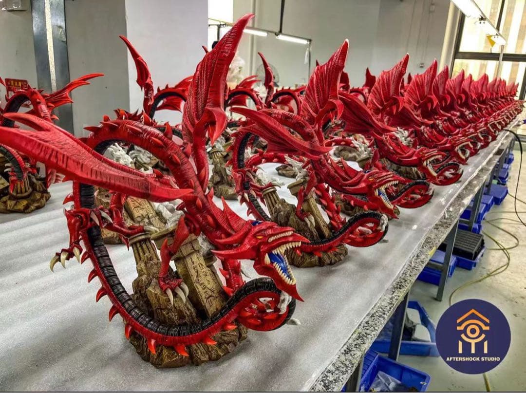 遊戯王 オシリスの天空竜 ガレージキット ガレキ スタチュー