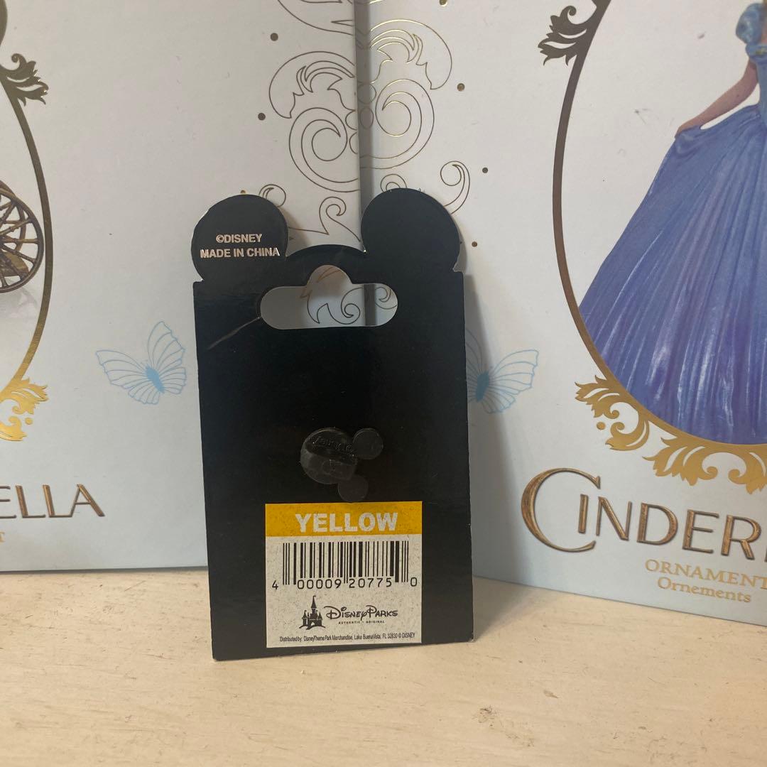 【日本未発売 ★激レア】ディズニー　シンデレラ　オーナメント　ピンバッジ　セット