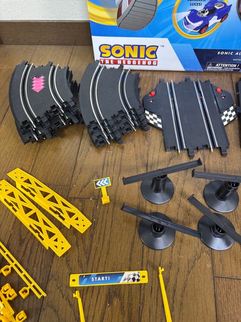 アメリカ　海外　おもちゃ　ソニック　シャドウ　スーパーレースセット　レーシング