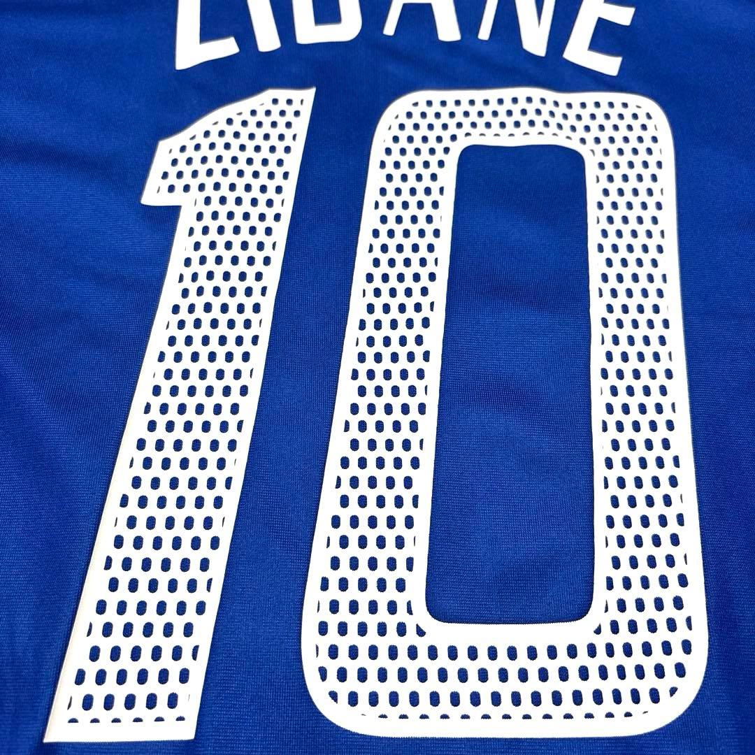 【美品】フランス代表 2004 ホーム ユニフォーム ジダン アディダス #10