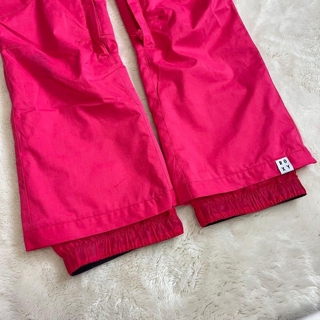 【美品✨】ROXY　スノボウェア　上下セット　L　M 総柄　ロゴ　ピンク