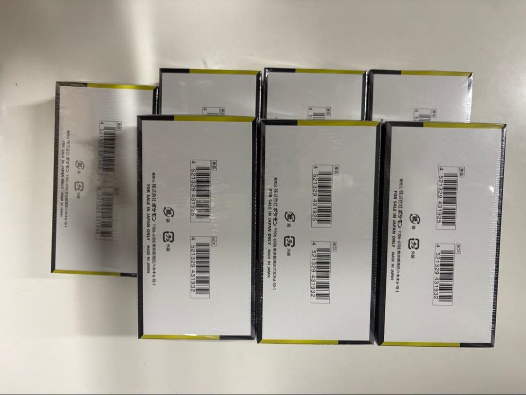 シュリンク付きポケモンカードMEGA ハイクラスパック　ドリーム ex 7BOX