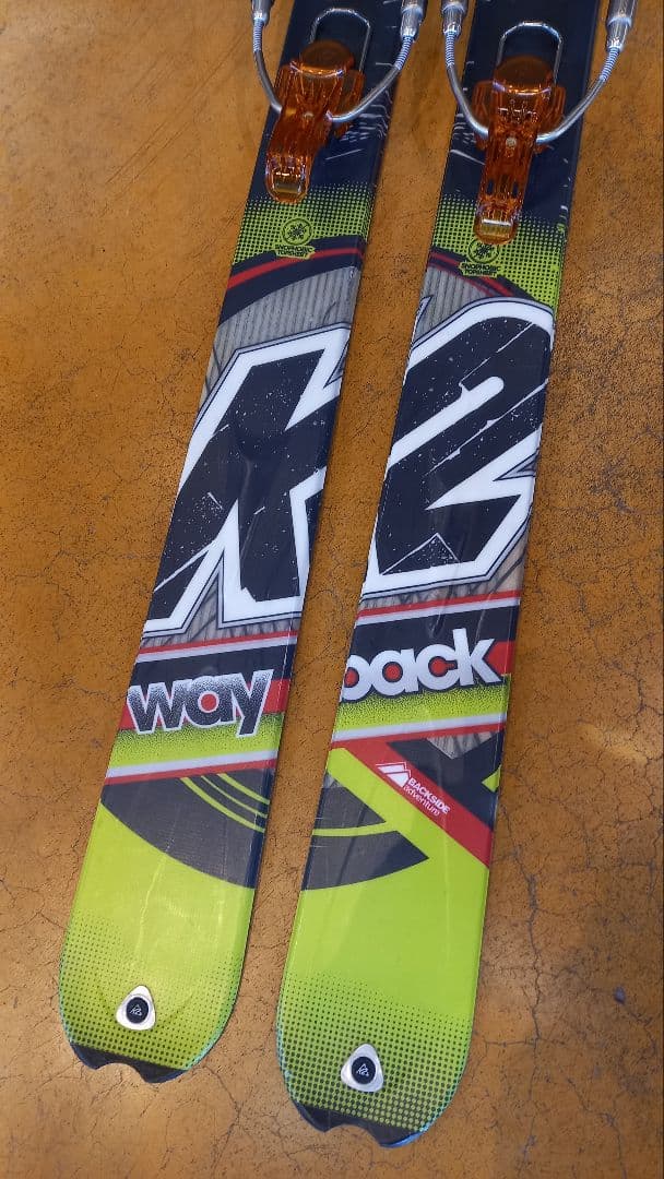 中古テレマークスキー　４　山スキー　バックカントリー　G3