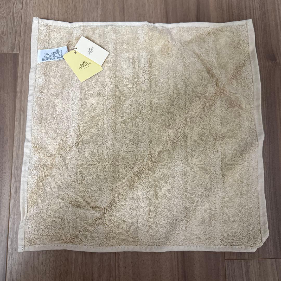 新品未使用✨HERMES エルメス タオル ステアーズ ベージュ
