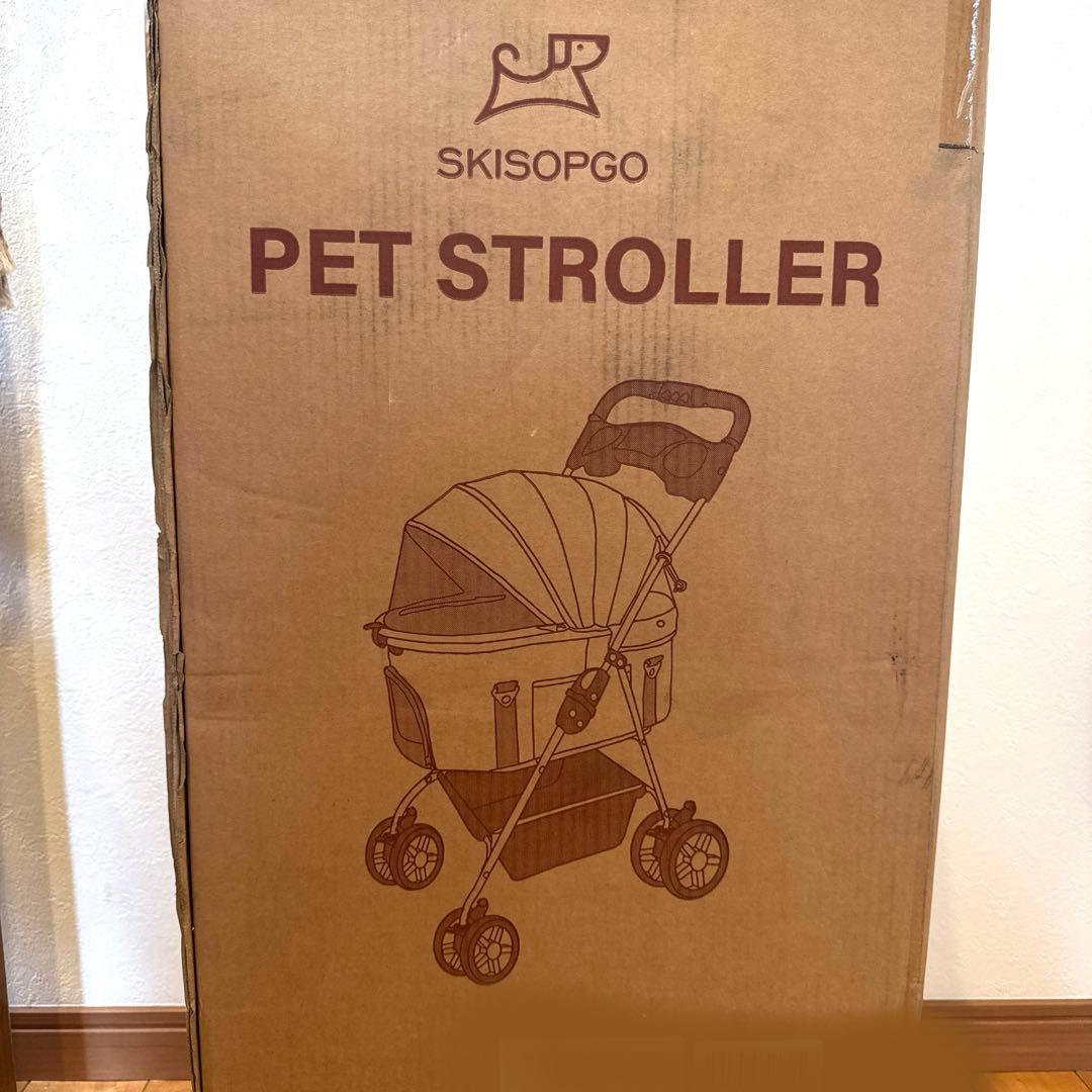 ペットカート　分離式　2way　折りたたみ　犬用カート　取り外し　キャリーカート