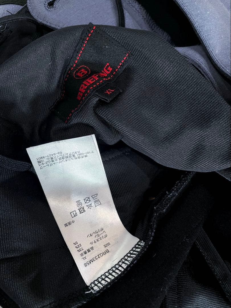 ブリーフィングゴルフ　セットアップ　ストレッチ　トラックジャケット　パンツ　XL