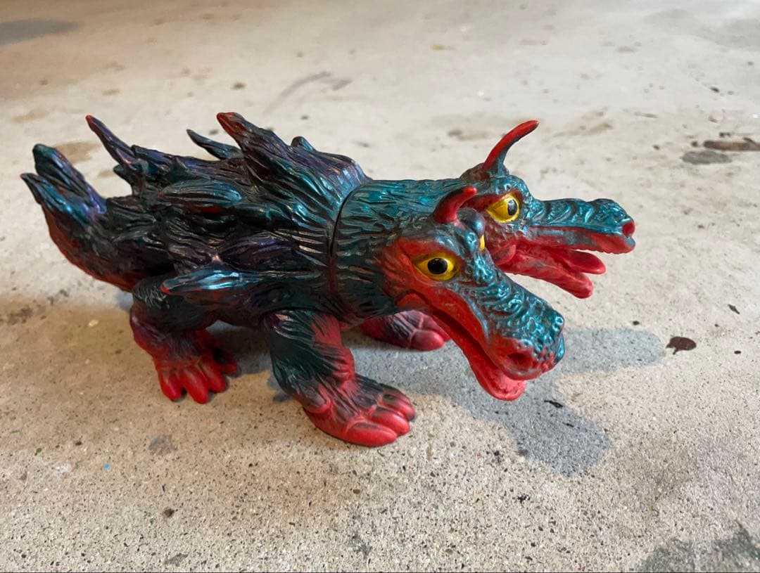 火山怪獣バロン マルサン ソフビ