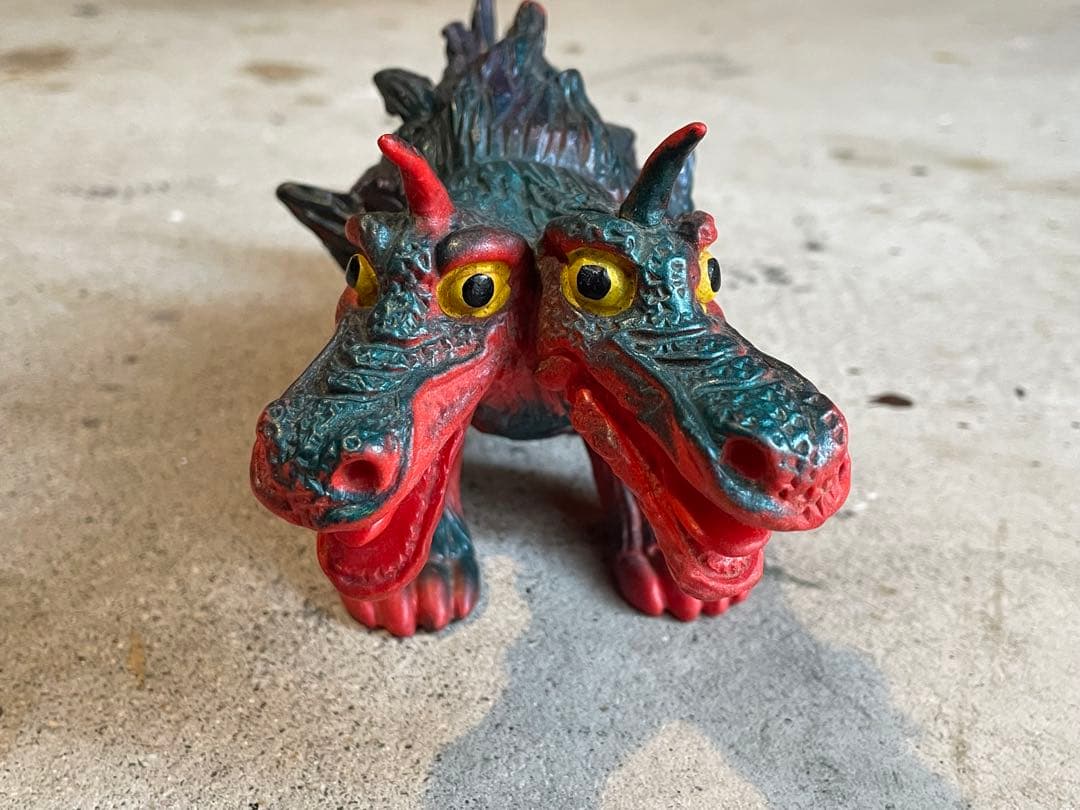 火山怪獣バロン マルサン ソフビ