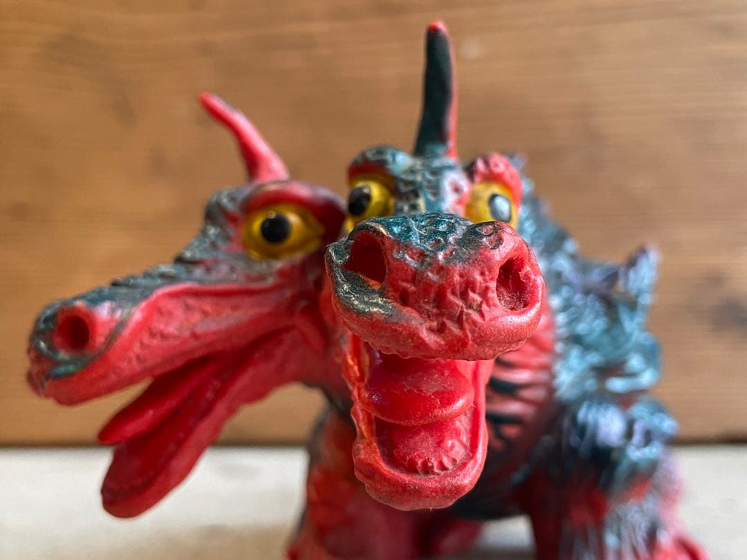 火山怪獣バロン マルサン ソフビ