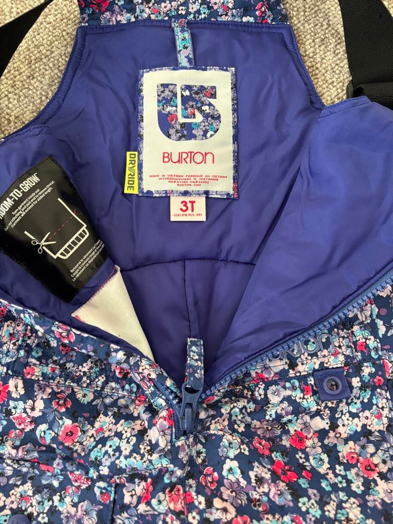 Burton スノーボードウェア 上下セット 3T