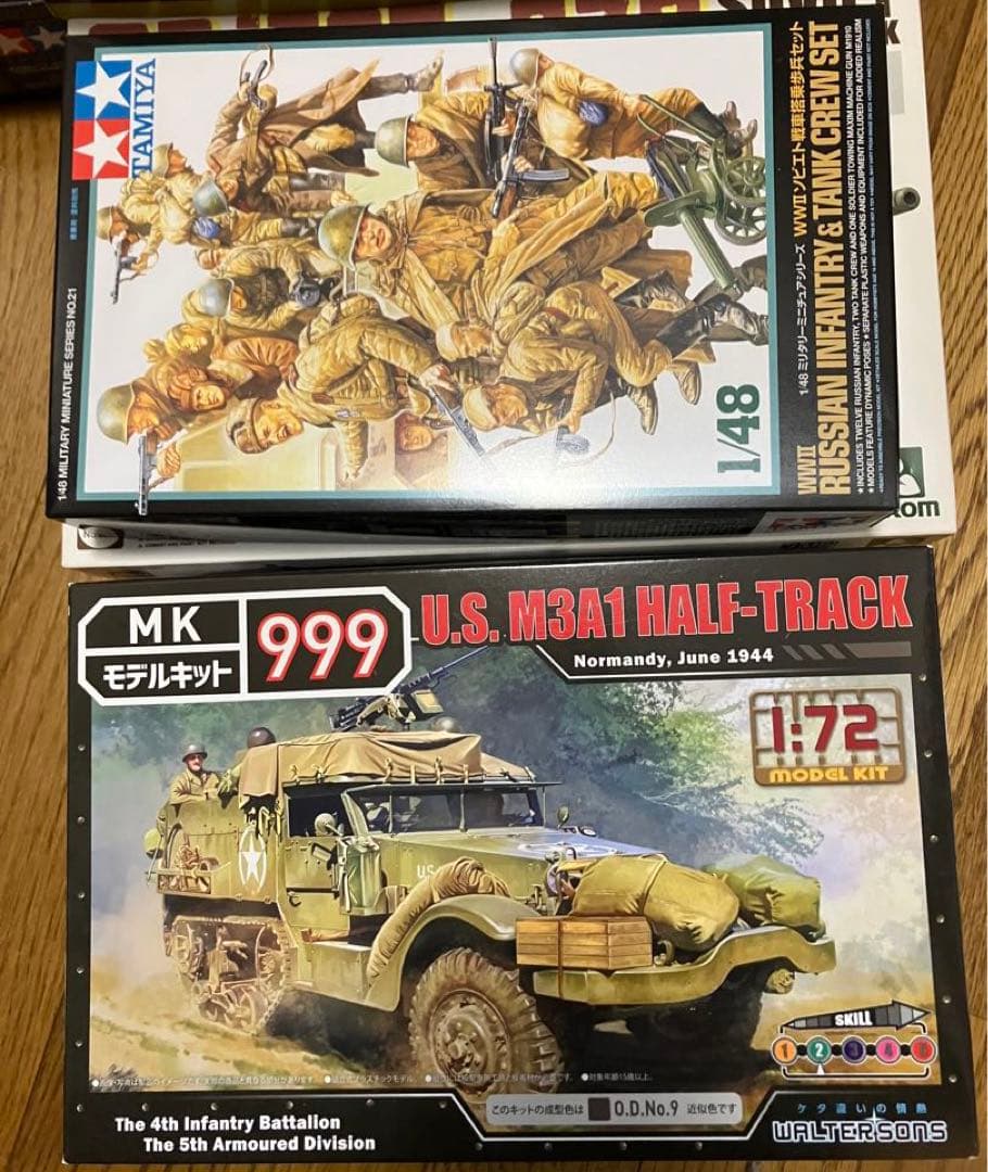 戦車　プラモ　セット　③ タミヤ　まとめ　モデルコレクト　タコム