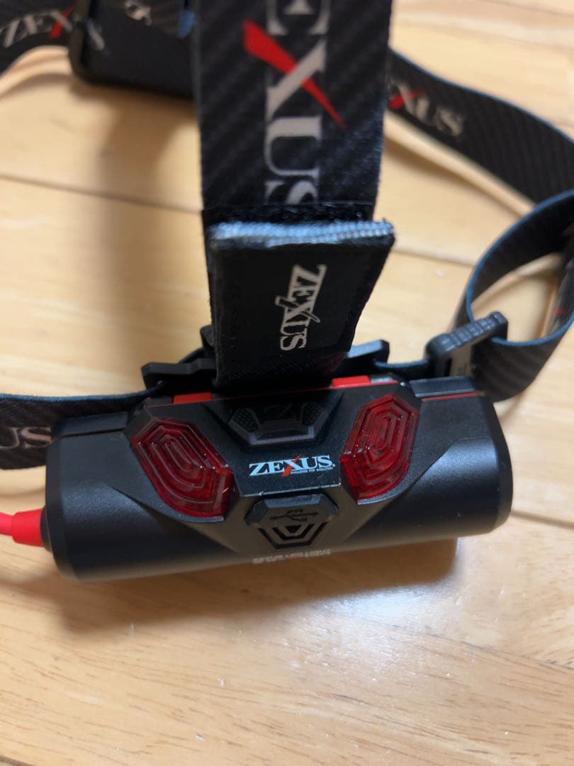 ZEXUS 充電式ヘッドランプ CREE LED ZX-R730