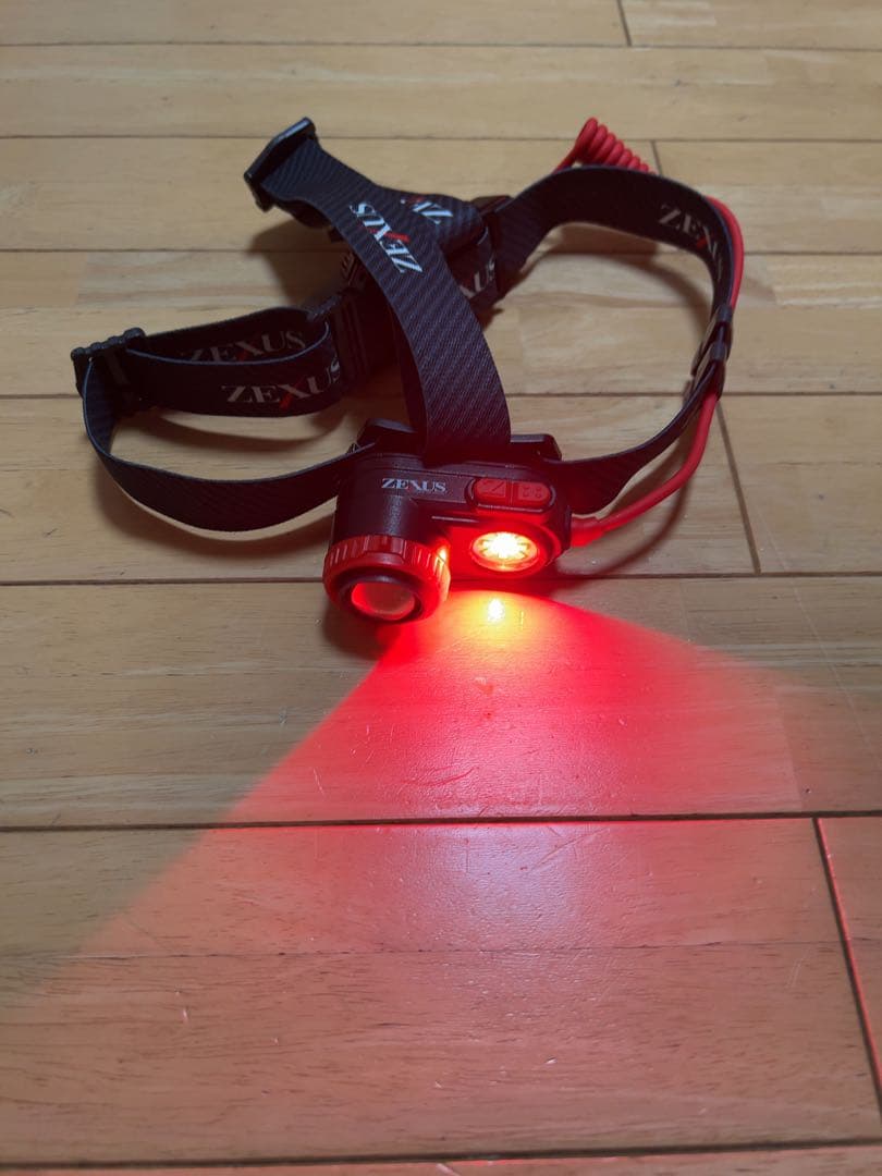 ZEXUS 充電式ヘッドランプ CREE LED ZX-R730