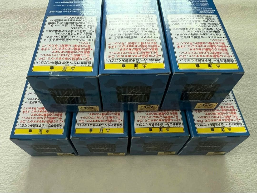 [未開封]ワンピース WCF ストロングワールド ver.6 全7品セット