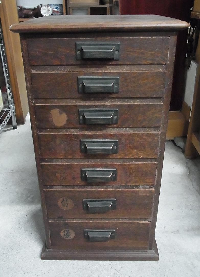 も*が様 レトロ　引き出し　7杯　無垢材　木製