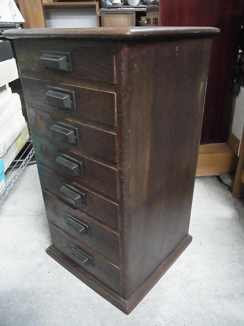 も*が様 レトロ　引き出し　7杯　無垢材　木製